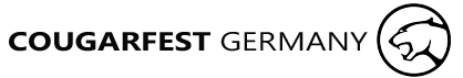 Cougarfest Germany Logo Schwarz